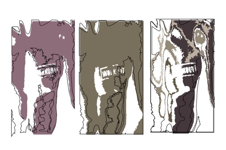 Ohne Titel 2008, 1200.-
Druck auf Leinwand, Holzkeilrahmen
limitierte Auflage 1/3